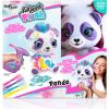 AIRBRUSH PLUSH Plīša DIY komplekts Panda ar aerogrāfu, 25 cm
