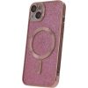 Mocco Glitter Chrome MagSafe Case Silikona Apvalks Priekš Apple iPhone 15 Pro Max