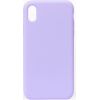 Evelatus Apple  iPhone XR Premium Soft Touch Silicone Case Lilac Purple