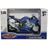 MSZ Miniatūrais modelis - SUZUKI GSR-R1000, mērogs 1:18