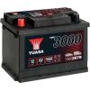 62Ah 550A AKUMULATORS YUASA YBX3078 242x175x190+-