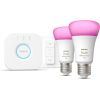 Philips Hue Starter Kit Colored 9W A60 E27 2pcs sw
