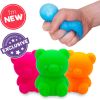 Tobar SCRUNCHEMS Игрушка-антистресс мишка неоновый