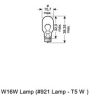 Osram spuldze W16W Original 1 gab.