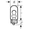 Osram spuldze W5W 2825