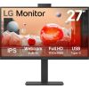 Monitor LG LG 27" 27BA850-B Full HD HDMI DP DaisyChain IPS Black 16:9