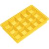 LEDUS FORMIŅA 12x19x3.4CM, KUBIŅI 3x3CM, DZELTENA, SILIKONS, Lurch