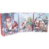 Gift bag SANTA L, 31x40x12cm, mix