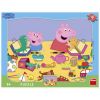 Dino Frame Puzzle 12 pc, Peppa Pig