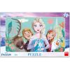 Dino Frame Puzzle 15 pc small Frozen