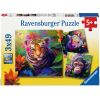 Ravensburger Puzzle 3x49 pc Children of the Jungle