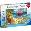 Ravensburger Puzzle 2x24 pc Pirates and Mermaids