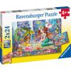 Ravensburger Puzzle 2x24 pc Mermaids