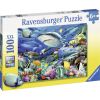 Ravensburger Puzzle 100 pc Reef of the Sharks
