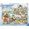 Ravensburger Frame Puzzle 36 pc Attack of Pirates