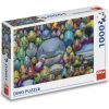 Dino Puzzle 1000 pc Colorful Fishes