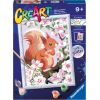 Ravensburger Paint by Numbers Spring Squirrel