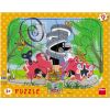 Dino Frame Puzzle 12 pc, The Little Mole