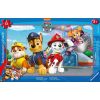 Ravensburger Frame Puzzle 15 pc Paw Patrol Four brave defenders
