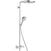 Hansgrohe dušas sistēma ar termostatu Raindance Select S 300 2jet/Raindance Select S 120 3jet, hroms