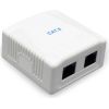 CABLE ACC MOUNT BOX CAT6 UTP/2P NCAC-2U6-01 GEMBIRD