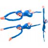 LeanToys Maskotka Pluszowa Małpka z Dźwiękiem Niebieska 80 cm