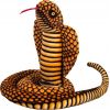 LeanToys Maskotka Pluszowa Wąż Kobra Królewska Brązowa 100 cm