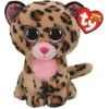 TY TY BEANIE BOOS LIVVIE- brązowo-różowy leopard 15cm 36367