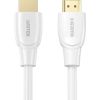 UNITEK HDMI CABLE 2.0 4K WHITE 5M
