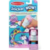 MELISSA & DOUG Sticker WOW! Aktivitāšu komplekts - Vienradzis