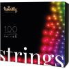 TWINKLY Strings 100 (TWS100STP-BEU) Smart Christmas tree lights 100 LED RGB 8 m