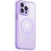 Evelatus Apple  iPhone 12 Pro Max Hybird Case Whith Magsafe PC+TPU Purple