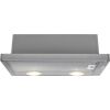 Beko HNT61210X cooker hood 280 m³/h Semi built-in (pull out) Stainless steel