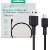 AUKEY CB-CD30 USB-C Type-C Power Delivery PD 3A 0.9m Nylon Black