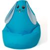 Go Gift Sako bag pouf Rabbit blue XXL 140 x 100 cm