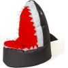 Go Gift Sako bag pouf Shark black XXL 100 x 60 cm