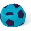 Go Gift Soccer Sako bag pouffe green-grey XXL 140 cm