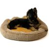 GO GIFT Dog and cat bed L - camel - 55x55 cm