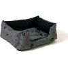 GO GIFT Dog bed XXL - graphite - 90x63x16 cm