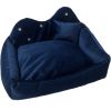 GO GIFT Prince navy blue XXL - pet bed - 70 x 55 x 12 cm