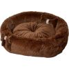 GO GIFT Cocard chocolate XL - pet bed - 65 x 60 x 18 cm