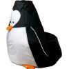 Go Gift Sako bag pouf Penguin black and white L 105 x 80 cm
