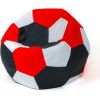 Go Gift Sako bag pouffe ball white-black-red L 80 cm