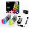 Twinkly Strings – 250 RGB+W Ciąg świetlny, przezroczysty przewód, typ wtyczki F