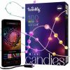 Twinkly Candies – 100 Lampki w kształcie pereł RGB LEDs, zielony przewód, USB-C