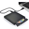 CP RW1 Тонкий Внешний USB 2.0 CD / DVD Устройство чтения дисков с USB Кабельным питанием Черный