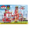 MAX CITY Klucīši Ugunsdzēsēju depo, 976 gab.