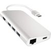 SATECHI USB-C MultiPort Adapter 8K with Ethernet V3 - Space Gray