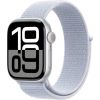 Apple Watch 10 GPS 46mm Silver Alu + Blue Cloud Sport Loop