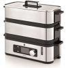 WMF KITCHENminis 0415090011 steam cooker 2 basket(s) Countertop 900 W Black, Stainless steel